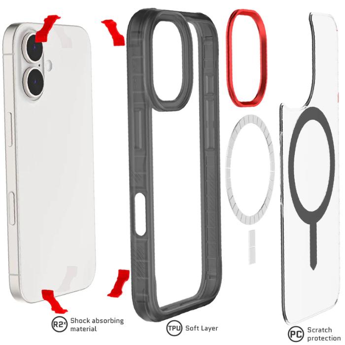 Shop and buy Ghostek Covert 7 Protection Case iPhone 16 6.1" (2024)| KURUMIZ online with great deals and sales prices with fast and safe shipping. KURUMIZ is the largest Singapore official authorised retailer for the largest collection of mobile premium accessories.