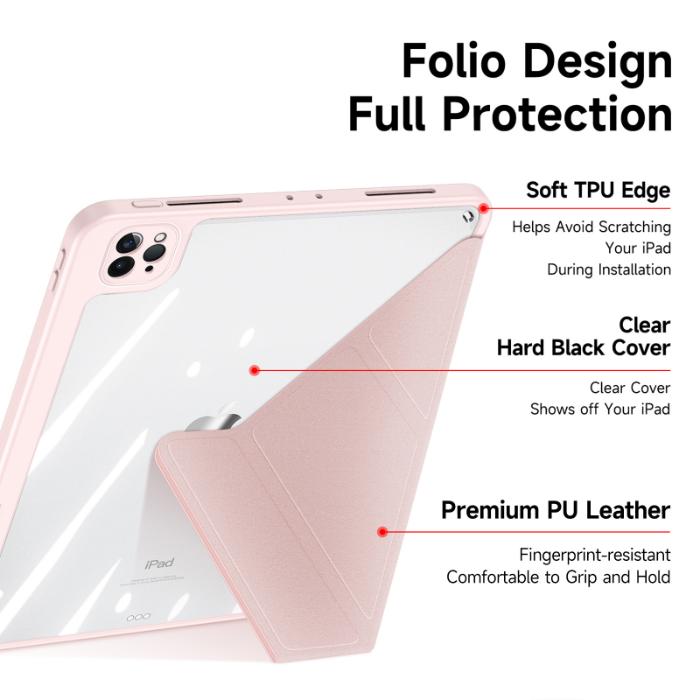 Shop and buy Dux Ducis Magi Case for iPad Pro 11" 2022/2021/2020| KURUMIZ online with great deals and sales prices with fast and safe shipping. KURUMIZ is the largest Singapore official authorised retailer for the largest collection of mobile premium accessories.