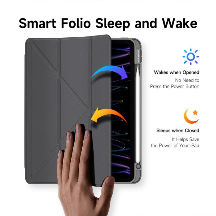 Shop and buy Dux Ducis Magi Case for iPad Pro 11" 2022/2021/2020| KURUMIZ online with great deals and sales prices with fast and safe shipping. KURUMIZ is the largest Singapore official authorised retailer for the largest collection of mobile premium accessories.
