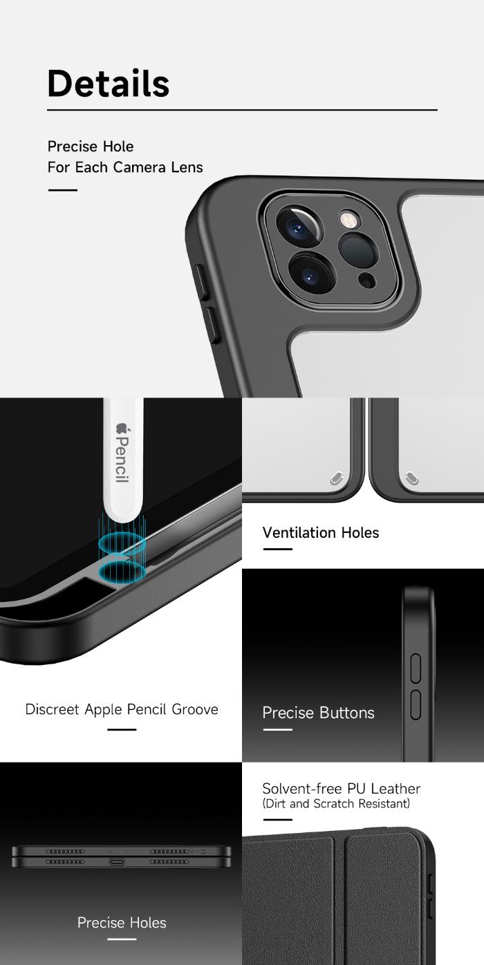 Shop and buy Dux Ducis Magi Case for iPad Pro 11" 2022/2021/2020| KURUMIZ online with great deals and sales prices with fast and safe shipping. KURUMIZ is the largest Singapore official authorised retailer for the largest collection of mobile premium accessories.