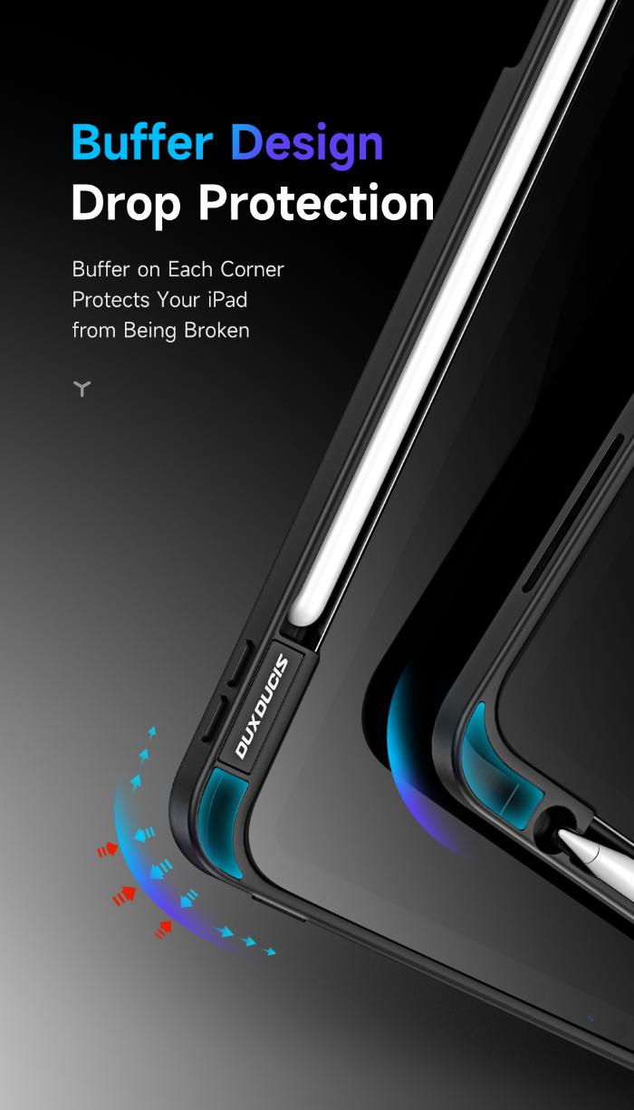 Shop and buy Dux Ducis Magi Case for iPad Pro 11" 2022/2021/2020| KURUMIZ online with great deals and sales prices with fast and safe shipping. KURUMIZ is the largest Singapore official authorised retailer for the largest collection of mobile premium accessories.