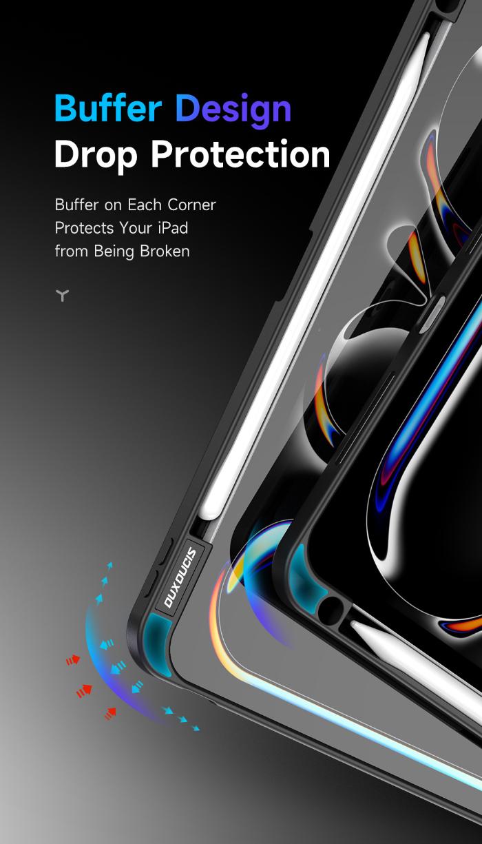 Shop and buy Dux Ducis Magi Case for iPad Pro 11" M4 (2024)| KURUMIZ online with great deals and sales prices with fast and safe shipping. KURUMIZ is the largest Singapore official authorised retailer for the largest collection of mobile premium accessories.