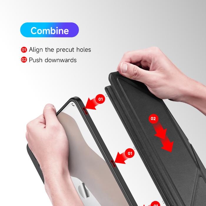 Shop and buy Dux Ducis Magi Case for iPad Pro 11" M4 (2024)| KURUMIZ online with great deals and sales prices with fast and safe shipping. KURUMIZ is the largest Singapore official authorised retailer for the largest collection of mobile premium accessories.