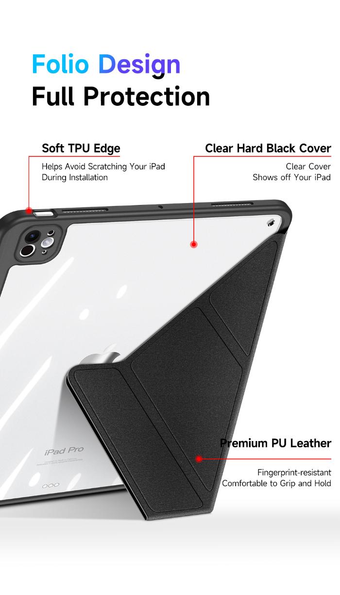 Shop and buy Dux Ducis Magi Case for iPad Pro 11" M4 (2024)| KURUMIZ online with great deals and sales prices with fast and safe shipping. KURUMIZ is the largest Singapore official authorised retailer for the largest collection of mobile premium accessories.