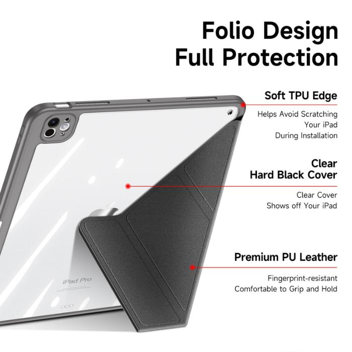 Shop and buy Dux Ducis Magi Case for iPad Pro 11" M4 (2024)| KURUMIZ online with great deals and sales prices with fast and safe shipping. KURUMIZ is the largest Singapore official authorised retailer for the largest collection of mobile premium accessories.