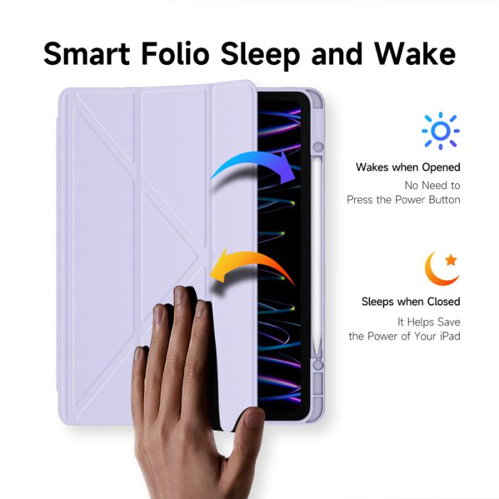 Shop and buy Dux Ducis MAGI Series Detachable Folio Case for iPad Pro 12.9 (2022/2021/2020/2018)| KURUMIZ online with great deals and sales prices with fast and safe shipping. KURUMIZ is the largest Singapore official authorised retailer for the largest collection of mobile premium accessories.