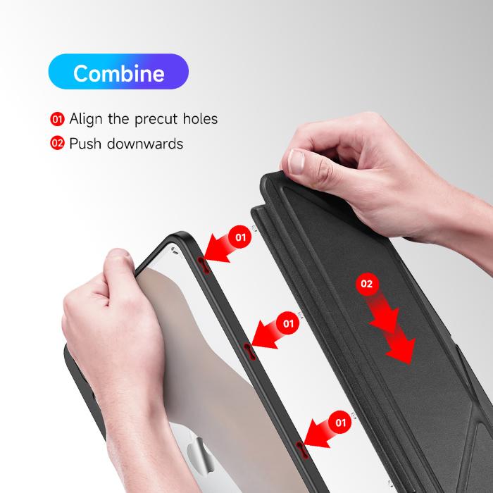 Shop and buy Dux Ducis MAGI Series Detachable Folio Case for iPad Pro 12.9 (2022/2021/2020/2018)| KURUMIZ online with great deals and sales prices with fast and safe shipping. KURUMIZ is the largest Singapore official authorised retailer for the largest collection of mobile premium accessories.
