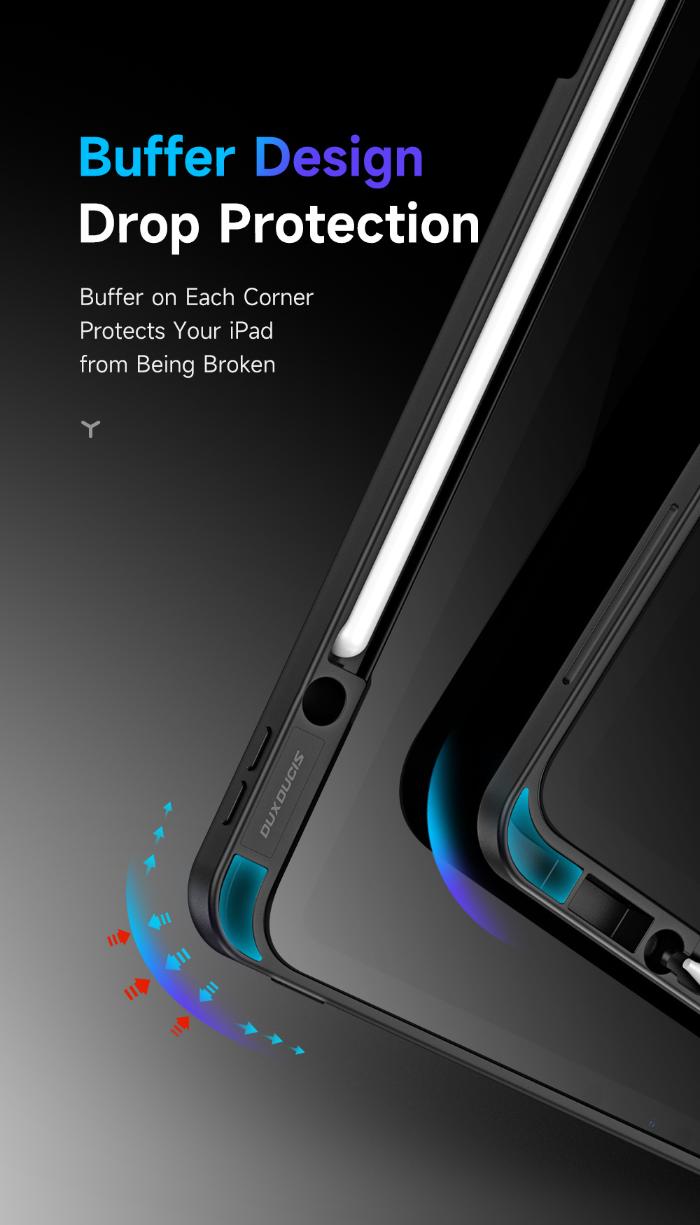 Shop and buy Dux Ducis MAGI Series Detachable Folio Case for iPad Pro 12.9 (2022/2021/2020/2018)| KURUMIZ online with great deals and sales prices with fast and safe shipping. KURUMIZ is the largest Singapore official authorised retailer for the largest collection of mobile premium accessories.