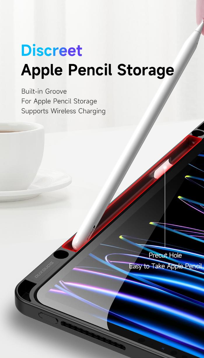 Shop and buy Dux Ducis MAGI Series Detachable Folio Case for iPad Pro 12.9 (2022/2021/2020/2018)| KURUMIZ online with great deals and sales prices with fast and safe shipping. KURUMIZ is the largest Singapore official authorised retailer for the largest collection of mobile premium accessories.