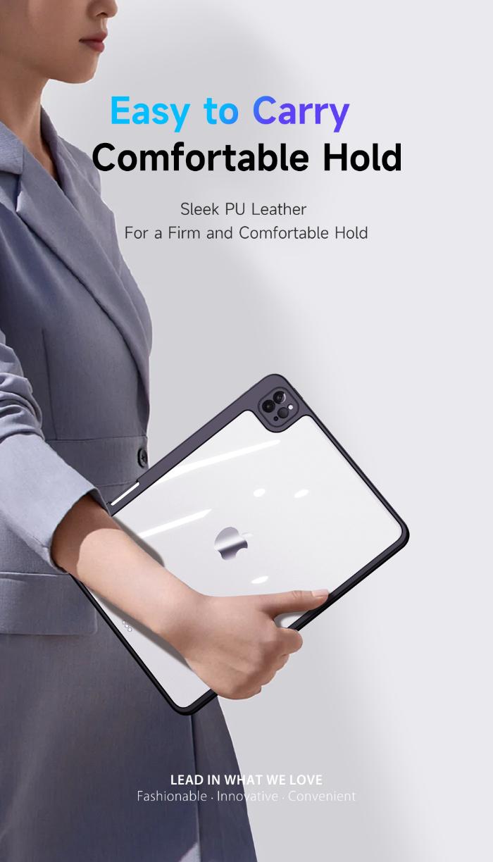 Shop and buy Dux Ducis MAGI Series Detachable Folio Case for iPad Pro 12.9 (2022/2021/2020/2018)| KURUMIZ online with great deals and sales prices with fast and safe shipping. KURUMIZ is the largest Singapore official authorised retailer for the largest collection of mobile premium accessories.