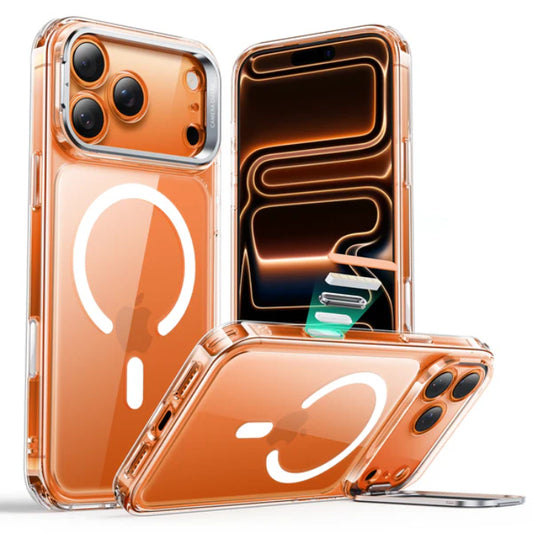 ESR Classic Hybrid Magnetic Case for iPhone 17 Pro 6.3" (2025) with Stash Stand