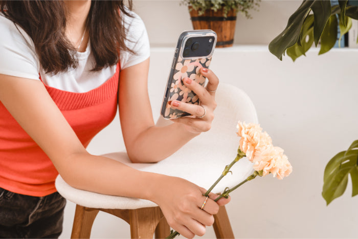 SwitchEasy Fleur M 3D Pattern Protective Case for iPhone Air 6.5" (2025)