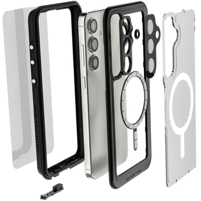 Shop and buy Ghostek Nautical Slim Extreme Waterproof Protection Case Samsung Galaxy S25 Plus (2025)| KURUMIZ online with great deals and sales prices with fast and safe shipping. KURUMIZ is the largest Singapore official authorised retailer for the largest collection of mobile premium accessories.