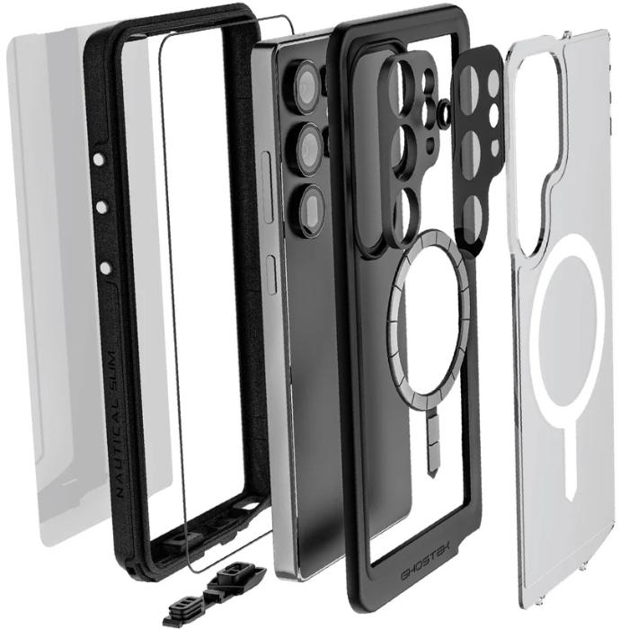 Shop and buy Ghostek Nautical Slim Extreme Waterproof Protection Case Samsung Galaxy S25 Ultra (2025)| KURUMIZ online with great deals and sales prices with fast and safe shipping. KURUMIZ is the largest Singapore official authorised retailer for the largest collection of mobile premium accessories.