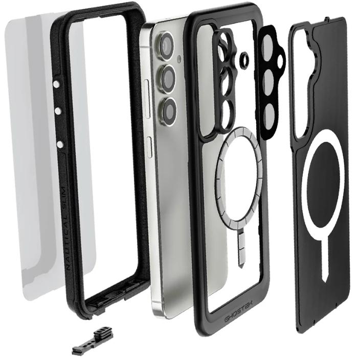 Shop and buy Ghostek Nautical Slim Extreme Waterproof Protection Case Samsung Galaxy S25 Plus (2025)| KURUMIZ online with great deals and sales prices with fast and safe shipping. KURUMIZ is the largest Singapore official authorised retailer for the largest collection of mobile premium accessories.