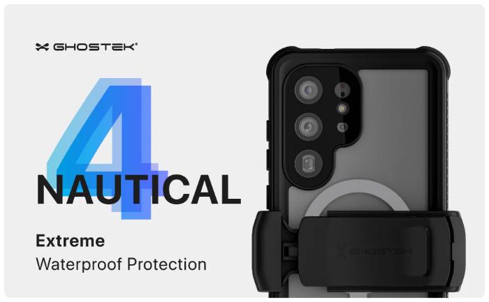 Shop and buy Ghostek Nautical 4 Extreme Waterproof Protection Case for Samsung Galaxy S25 Ultra (2025) with Holster| KURUMIZ online with great deals and sales prices with fast and safe shipping. KURUMIZ is the largest Singapore official authorised retailer for the largest collection of mobile premium accessories.