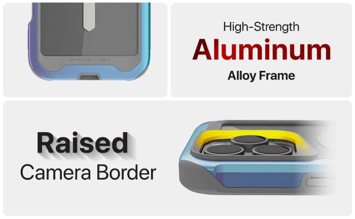 Ghostek Atomic Slim 4 Aluminum Case for iPhone 16 Pro Max 6.9" (2024)
