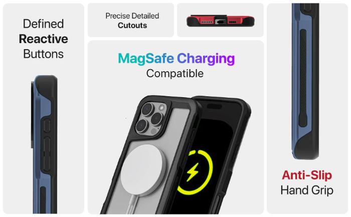 Ghostek Atomic Slim 4 Aluminum Case for iPhone 16 Pro Max 6.9" (2024)