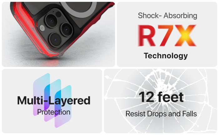 Shop and buy Ghostek Atomic Slim 4 Aluminum Case iPhone 16 Pro 6.3" (2024)| KURUMIZ online with great deals and sales prices with fast and safe shipping. KURUMIZ is the largest Singapore official authorised retailer for the largest collection of mobile premium accessories.