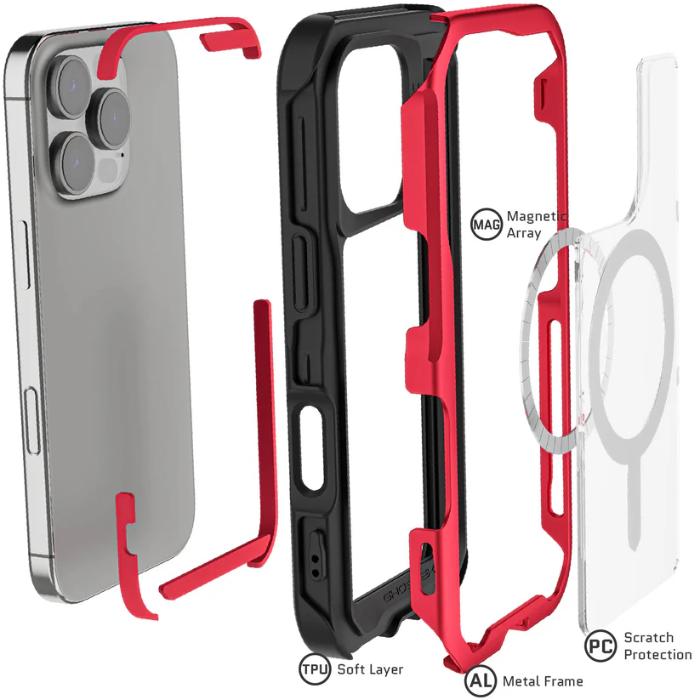 Shop and buy Ghostek Atomic Slim 4 Aluminum Case iPhone 16 Pro 6.3" (2024)| KURUMIZ online with great deals and sales prices with fast and safe shipping. KURUMIZ is the largest Singapore official authorised retailer for the largest collection of mobile premium accessories.