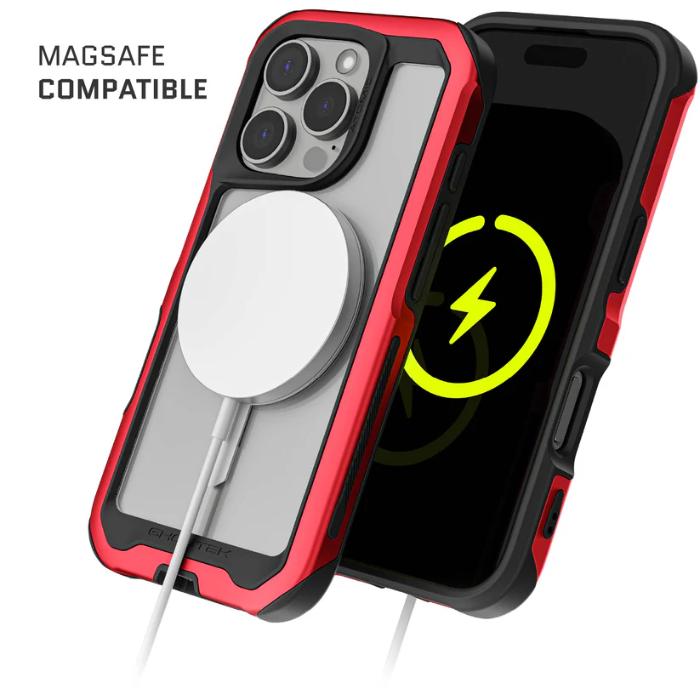 Shop and buy Ghostek Atomic Slim 4 Aluminum Case iPhone 16 Pro 6.3" (2024)| KURUMIZ online with great deals and sales prices with fast and safe shipping. KURUMIZ is the largest Singapore official authorised retailer for the largest collection of mobile premium accessories.