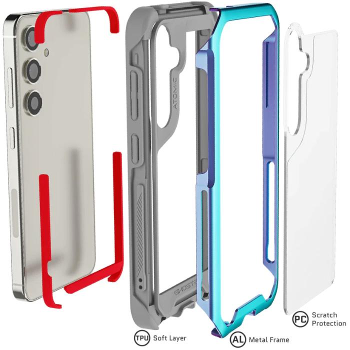Shop and buy Ghostek Atomic Slim 4 Aluminum Protection Case Samsung Galaxy S24 (2024)| KURUMIZ online with great deals and sales prices with fast and safe shipping. KURUMIZ is the largest Singapore official authorised retailer for the largest collection of mobile premium accessories.