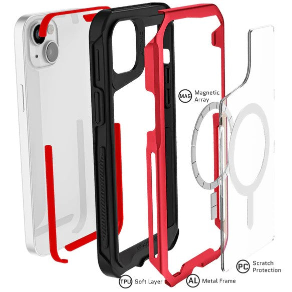 Shop and buy Ghostek Atomic Slim 4 Protection Case iPhone 14 Plus (2022) MagSafe Compatible| KURUMIZ online with great deals and sales prices with fast and safe shipping. KURUMIZ is the largest Singapore official authorised retailer for the largest collection of mobile premium accessories.