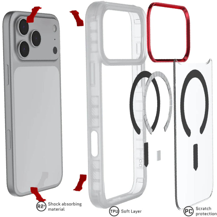 Ghostek Covert 7 Magnetic Case for iPhone 17 Pro Max (2025)