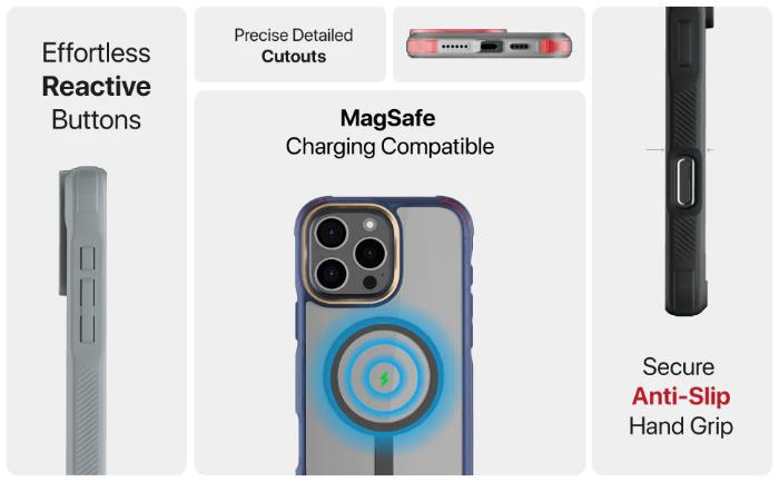 Shop and buy Ghostek Covert 7 Protection Case iPhone 16 6.1" (2024)| KURUMIZ online with great deals and sales prices with fast and safe shipping. KURUMIZ is the largest Singapore official authorised retailer for the largest collection of mobile premium accessories.