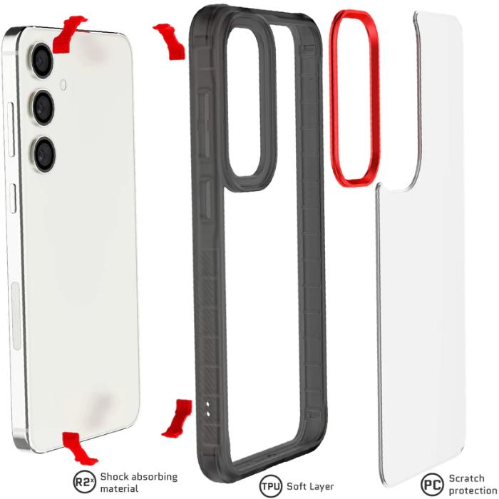 Shop and buy Ghostek Covert 7 Protection Case Samsung Galaxy S24 Plus (2024)| KURUMIZ online with great deals and sales prices with fast and safe shipping. KURUMIZ is the largest Singapore official authorised retailer for the largest collection of mobile premium accessories.