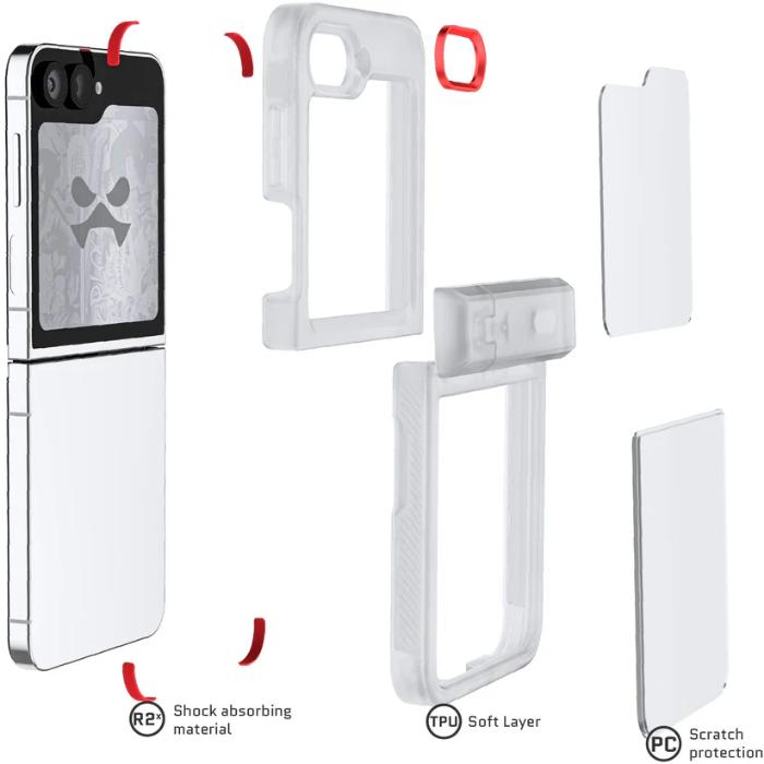 Shop and buy Ghostek Covert 7 Protection Case Samsung Galaxy Z Flip 6 (2024)| KURUMIZ online with great deals and sales prices with fast and safe shipping. KURUMIZ is the largest Singapore official authorised retailer for the largest collection of mobile premium accessories.