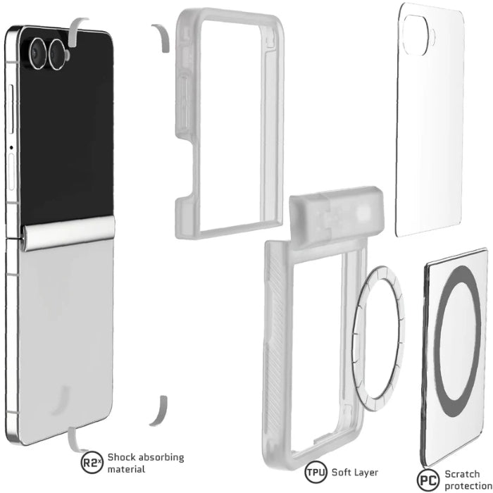 Ghostek Covert 7 Protection Case for Samsung Galaxy Z Flip 7 (2025)