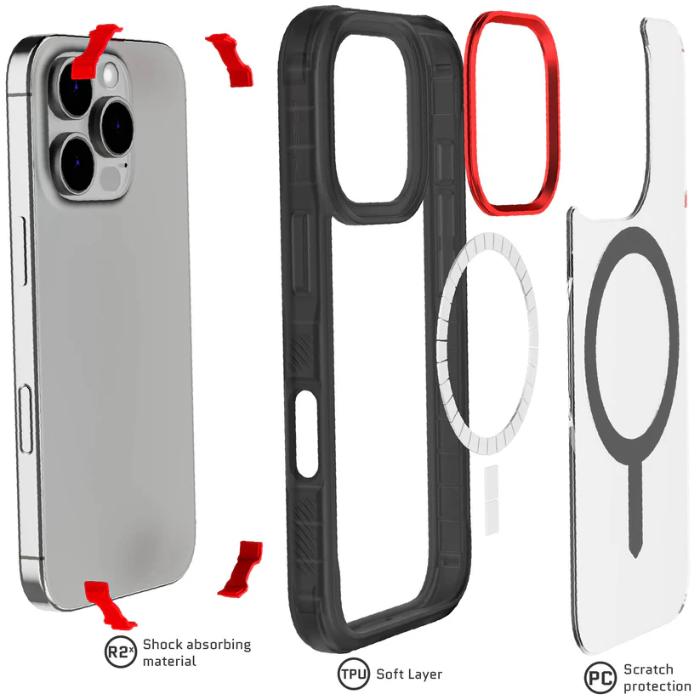 Shop and buy Ghostek Covert 7 Protection Case iPhone 16 Pro 6.3" (2024)| KURUMIZ online with great deals and sales prices with fast and safe shipping. KURUMIZ is the largest Singapore official authorised retailer for the largest collection of mobile premium accessories.