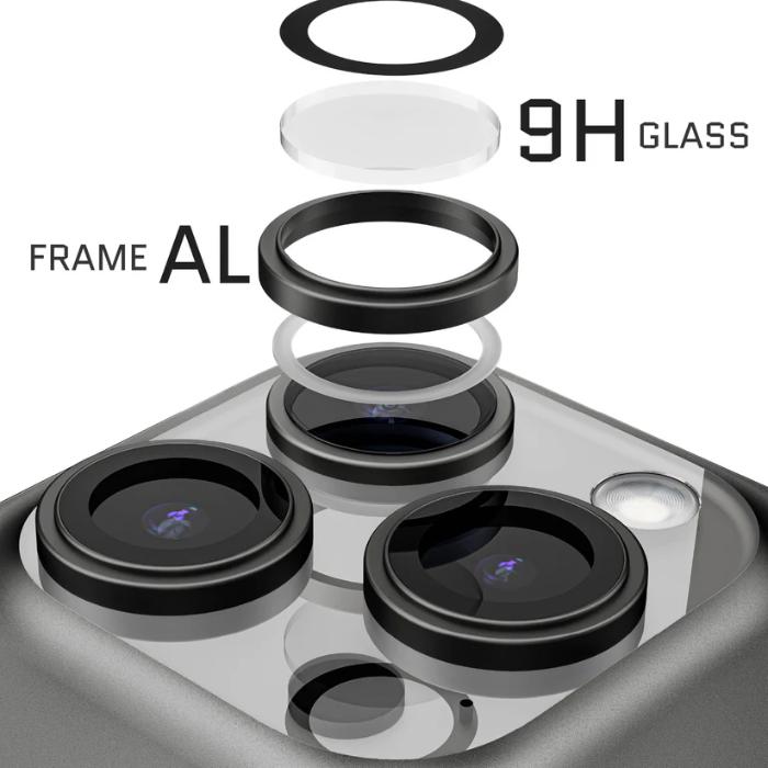 Shop and buy Ghostek Lens Protector iPhone 16 Pro 6.3" 16 Pro Max 6.9" (2024)| KURUMIZ online with great deals and sales prices with fast and safe shipping. KURUMIZ is the largest Singapore official authorised retailer for the largest collection of mobile premium accessories.