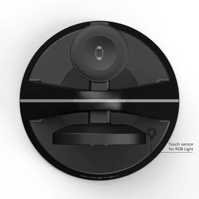 Shop and buy Ghostek NRGTower 15W 3-in-1 Magnetic Wireless Charging Station| KURUMIZ online with great deals and sales prices with fast and safe shipping. KURUMIZ is the largest Singapore official authorised retailer for the largest collection of mobile premium accessories.