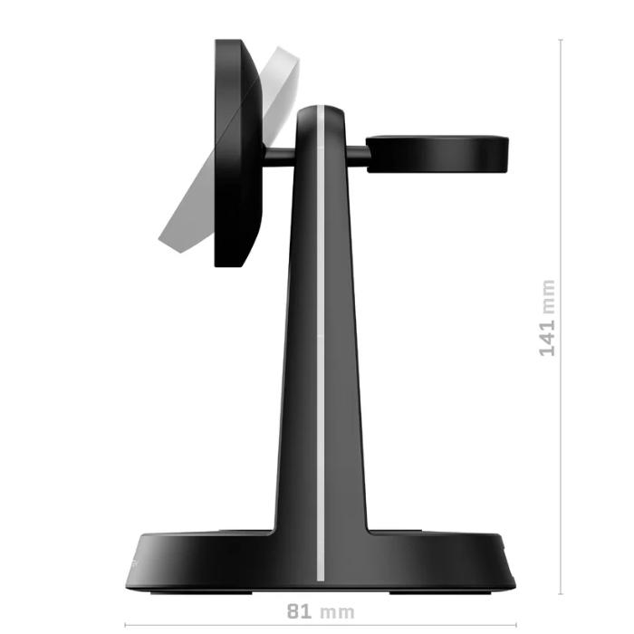 Shop and buy Ghostek NRGTower 15W 3-in-1 Magnetic Wireless Charging Station| KURUMIZ online with great deals and sales prices with fast and safe shipping. KURUMIZ is the largest Singapore official authorised retailer for the largest collection of mobile premium accessories.