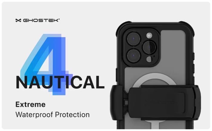 Shop and buy Ghostek Nautical 4 Extreme Waterproof Case iPhone 16 Plus 6.7" (2024) with Holster| KURUMIZ online with great deals and sales prices with fast and safe shipping. KURUMIZ is the largest Singapore official authorised retailer for the largest collection of mobile premium accessories.