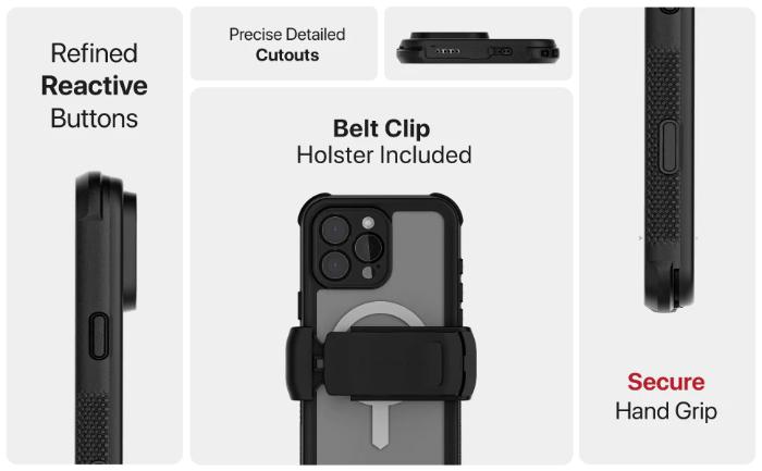 Shop and buy Ghostek Nautical 4 Extreme Waterproof Case iPhone 16 Plus 6.7" (2024) with Holster| KURUMIZ online with great deals and sales prices with fast and safe shipping. KURUMIZ is the largest Singapore official authorised retailer for the largest collection of mobile premium accessories.
