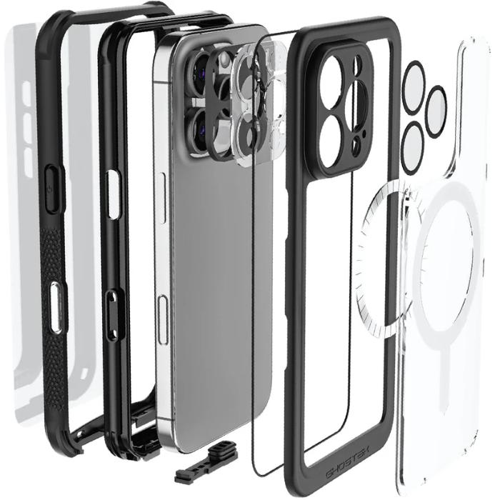 Shop and buy Ghostek Nautical 4 Extreme Waterproof Case iPhone 16 Pro 6.3" (2024) with Holster| KURUMIZ online with great deals and sales prices with fast and safe shipping. KURUMIZ is the largest Singapore official authorised retailer for the largest collection of mobile premium accessories.