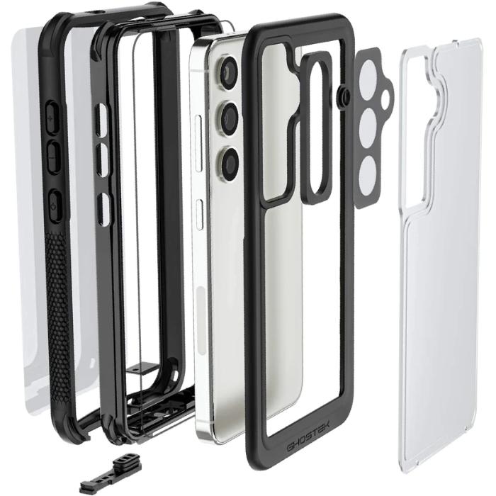 Ghostek Nautical 4 Extreme Waterproof Protection Case for Samsung Galaxy S24 (2024) with Holster