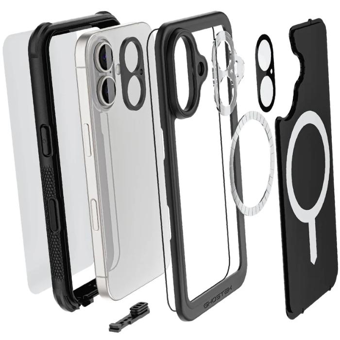 Shop and buy Ghostek Nautical Slim Extreme Waterproof Case iPhone 16 6.1" (2024)| KURUMIZ online with great deals and sales prices with fast and safe shipping. KURUMIZ is the largest Singapore official authorised retailer for the largest collection of mobile premium accessories.