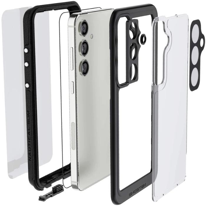 Shop and buy Ghostek Nautical Slim Extreme Waterproof Protection Case Samsung Galaxy S24 Plus (2024)| KURUMIZ online with great deals and sales prices with fast and safe shipping. KURUMIZ is the largest Singapore official authorised retailer for the largest collection of mobile premium accessories.