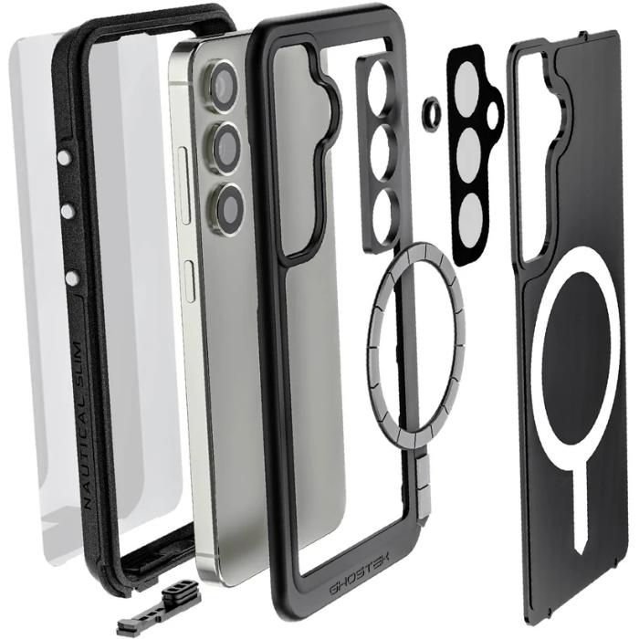 Shop and buy Ghostek Nautical Slim Extreme Waterproof Protection Case Samsung Galaxy S25 (2025)| KURUMIZ online with great deals and sales prices with fast and safe shipping. KURUMIZ is the largest Singapore official authorised retailer for the largest collection of mobile premium accessories.