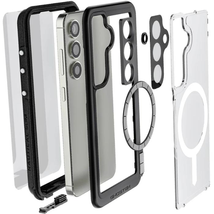 Shop and buy Ghostek Nautical Slim Extreme Waterproof Protection Case Samsung Galaxy S25 (2025)| KURUMIZ online with great deals and sales prices with fast and safe shipping. KURUMIZ is the largest Singapore official authorised retailer for the largest collection of mobile premium accessories.