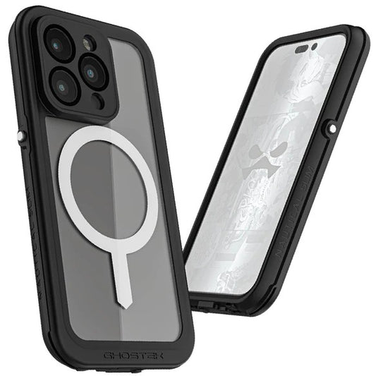 Shop and buy Ghostek Nautical Slim Waterproof Case iPhone 14 Pro Max(2022) MagSafe Compatible| KURUMIZ online with great deals and sales prices with fast and safe shipping. KURUMIZ is the largest Singapore official authorised retailer for the largest collection of mobile premium accessories.