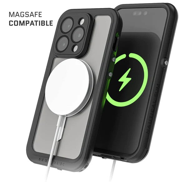 Shop and buy Ghostek Nautical Slim Waterproof Case iPhone 14 Pro Max(2022) MagSafe Compatible| KURUMIZ online with great deals and sales prices with fast and safe shipping. KURUMIZ is the largest Singapore official authorised retailer for the largest collection of mobile premium accessories.