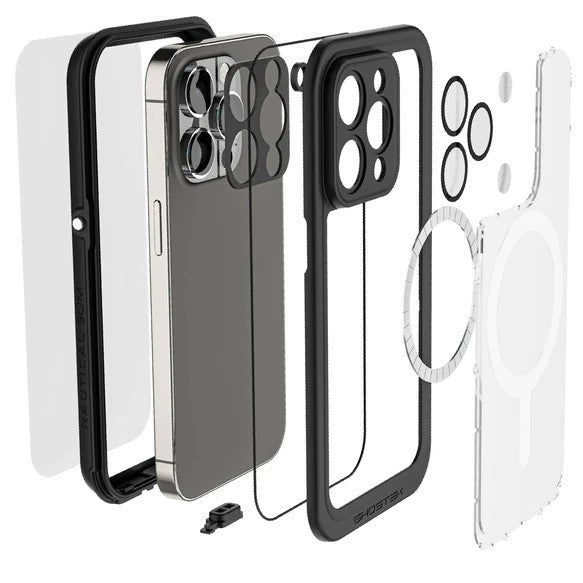 Shop and buy Ghostek Nautical Slim Waterproof Case iPhone 14 Pro Max(2022) MagSafe Compatible| KURUMIZ online with great deals and sales prices with fast and safe shipping. KURUMIZ is the largest Singapore official authorised retailer for the largest collection of mobile premium accessories.