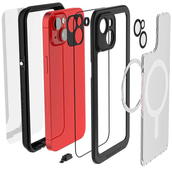 Shop and buy Ghostek Nautical Slim Waterproof Case iPhone 14 (2022) MagSafe Compatible| KURUMIZ online with great deals and sales prices with fast and safe shipping. KURUMIZ is the largest Singapore official authorised retailer for the largest collection of mobile premium accessories.