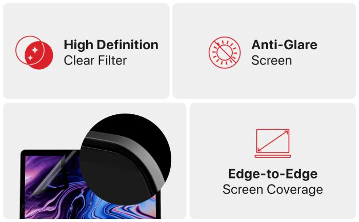 Shop and buy Ghostek Screen Protector for MacBook Air 15" (2023)| KURUMIZ online with great deals and sales prices with fast and safe shipping. KURUMIZ is the largest Singapore official authorised retailer for the largest collection of mobile premium accessories.