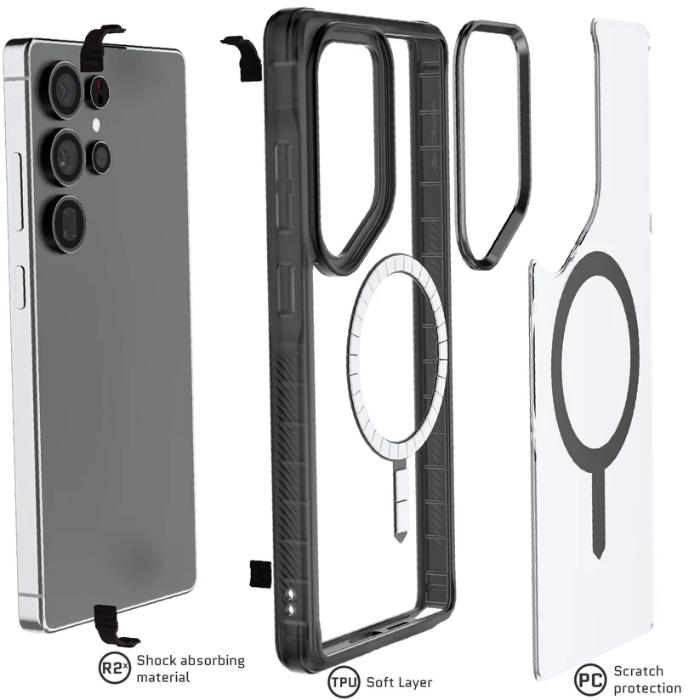 Ghostek Covert 7 Protection Magnetic Case for Samsung Galaxy S25 Ultra (2025)